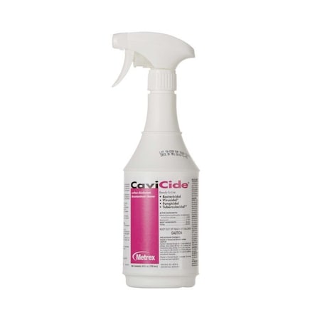 Metrex Surface Disinfectant Cleaner, Alcohol Based, 24oz Bottle, 12PK 13-1024